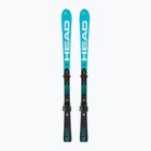 Detské zjazdové lyže HEAD WC e.Race Team SW JRS + Jrs 7.5 black/blue