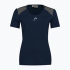 Dámske tenisové tričko HEAD Club 22 Tech navy blue 814431