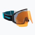 Lyžiarske okuliare HEAD Neves Pre 5K Race chrome/rd/5k chrome/orange