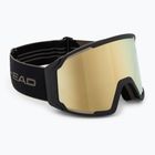 Lyžiarske okuliare HEAD Neves Pro 5K Kore S3 black/gold