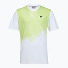 Pánske tenisové tričko HEAD Topspin print vision m/lime