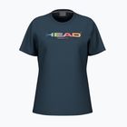 Dámske tenisové tričko HEAD Rainbow W navy