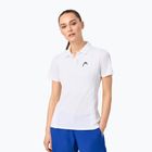 Dámske tenisové tričko HEAD Club 25 Tech Polo W white