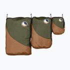 Súprava organizátorov Ticket To The Moon Travel Cube Set 3 szt. brown/army green