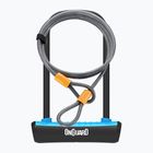 Zámok na bicykel OnGuard Neon 8154BU U-Lock čierno-modrý