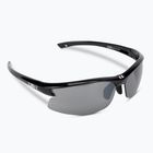 Cyklistické okuliare Bliz Motion + S3 lesklá metalická čierna/smoke silver mirror