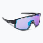 Slnečné okuliare Bliz Vision Nano Optics Nordic Light matná čierna/svetlá begónia/fialová modrá