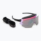 Slnečné okuliare Bliz Breeze Small Nano Optics Nordic Light matt black/begonia/violet blue