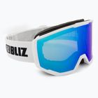 Lyžiarske okuliare Bliz Spark white/smoke&blue