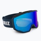 Lyžiarske okuliare Bliz Spark dark blue/brown&blue