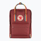 Mestský batoh Fjällräven Kanken Rainbow 16 l ox red/rainbow pattern