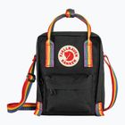 Taška Fjällräven Kanken Rainbow Sling 2,5 l black/rainbow pattern