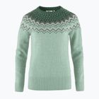 Dámsky sveter Fjällräven Övik Knit Sweater mistry green/deep patina