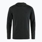 Pánska trekingová mikina Fjällräven 1960 Abisko Sun Hoodie black