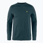 Pánske trekingové tričko longsleeve Fjällräven Bergtagen Merino mountain blue