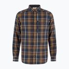 Pánska košeľa Fjällräven Fjällglim Regular wood brown/black oak