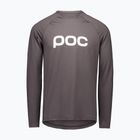Pánske cyklistické tričko s dlhým rukávom POC Reform Enduro Jersey sylvanite grey