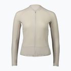 Dámske cyklistické oblečenie s dlhým rukávom POC Essential Road light sandstone beige