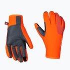 Cyklistické rukavice POC Thermal zink orange