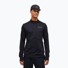 Pánska fleecová mikina Peak Performance Trail Polartec Power Grid Half Zip black
