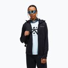 Pánska fleecová mikina Peak Performance Trail Polartec Power Grid Half Zip Hood black