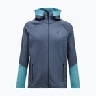 Pánska mikina Peak Performance Rider Essentials Zip Hood Mountain Mist/Deluded Vision