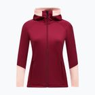 Dámska mikina Peak Performance Rider Essentials Zip Hood Vertical Zenith/Peach Fuzz