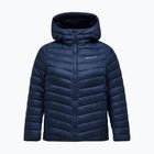 Dámska páperová bunda Peak Performance Frost Down Hood Jacket blue shadow