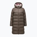 Dámsky páperový kabát Peak Performance Frost Down Coat terrain tan