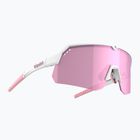 Slnečné okuliare Tripoint 001 Treriksroset matt white/brown/pink multi