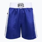 Pánske boxerkové šortky Cleto Reyes Satin Boxing blue/white