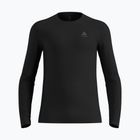 Pánska termoaktívna mikina ODLO Fundamentals Active Warm Bl Top Crew Neck black