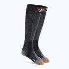 Lyžiarske ponožky X-Socks Carve Silver 4.0 black XSSS47W19U