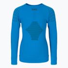 Detská termoakčná mikina X-Bionic Invent 4.0 LS teal blue/anthracite