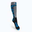 Dámske lyžiarske ponožky X-Socks Ski Rider 4.0 grey XSSSKRW19W