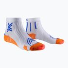 Pánske bežecké ponožky X-Socks Run Expert Ankle white/orange/twyce blue