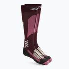 Dámske lyžiarske ponožky X-Socks Ski Touring Perform Otc deep purple/light sand