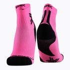 Pánske ponožky X-Sock Run Discover Ankle fluo pink/x black