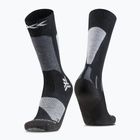 Detské lyžiarske ponožky X-Socks Ski Discover Otc x black/light grey
