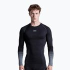 Pánska termo mikina X-Bionic Invent Graphics LS x black/dark grey