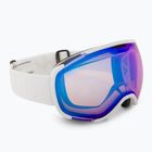 Lyžiarske okuliare SCOTT Faze II mineral white/amp illuminator blue chrome