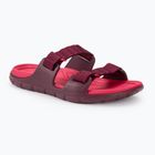 Dámske šľapky Lizard Way Slide zinfandel red/virtual pink