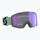Lyžiarske okuliare SCOTT Shield LS soft green/black/light sensitive blue chrome