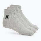 Ponožky On Running Logo Sock Mid 3 pary black