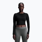 Dámske tréningové tričko longsleeve On Running Studio Long-T Crop black