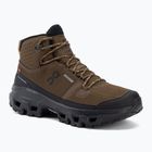 Pánske turistické topánky On Cloudrock Mid Waterproof earth/black