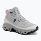 Dámske turistické topánky On Cloudrock Mid Waterproof glacier/alloy