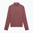 Dámska bežecká mikina On Core 1/4 Zip barberry