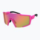 Slnečné okuliare SCOTT Shield Compact acid pink/pink chrome
