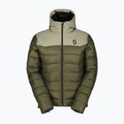 Pánska zateplená bunda SCOTT Insuloft Warm dust grey/douglas green